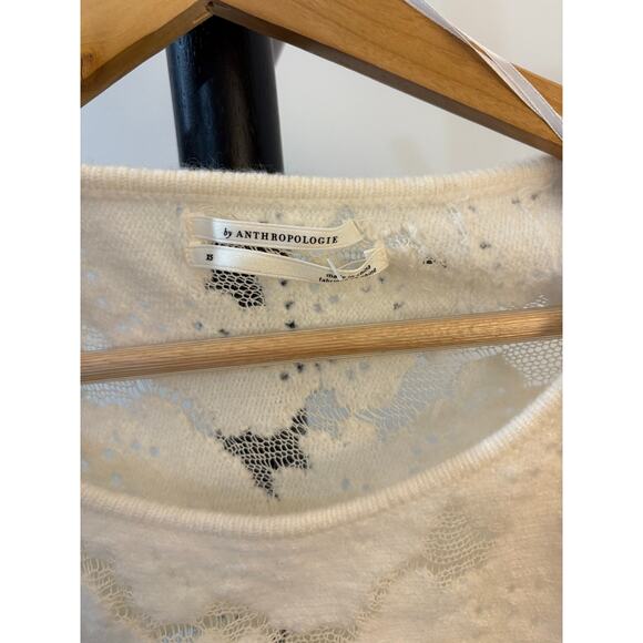 Anthropologie Oversized Ruffle Sweater - Picture 6 of 7